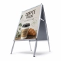 Potykacz reklamowy OWZ aluminiowy 25 mm – różne formaty